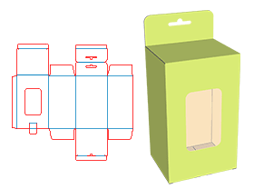Pair of intubated boxes