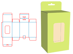 Pair of intubated boxes
