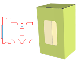 Lock bottom tube box