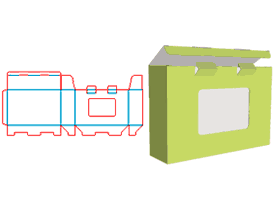 Lock bottom tube box