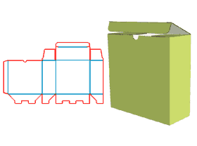Lock Bottom Tube Type box