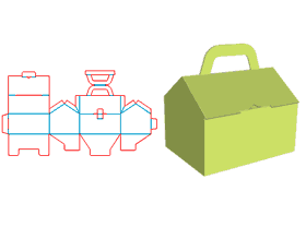 Portable Lock Bottom Box