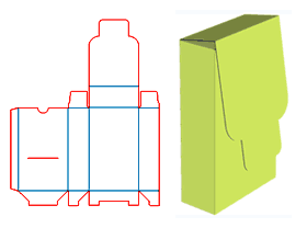 Lock Bottom Tube Type box