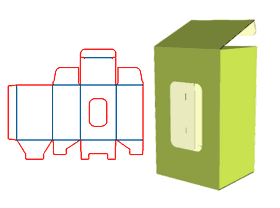 Lock Bottom Tube Type box