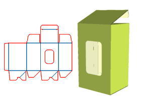 Lock bottom tube box