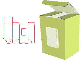 Lock bottom tube box