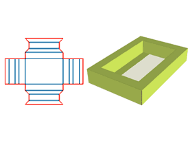 Disc-shaped paper box