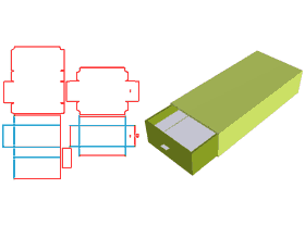 Drawer box-type boutique box
