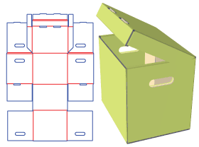 Hand-held flip-top cartons