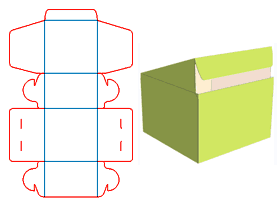 Cardboard Flip Box