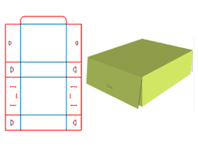 Cardboard Flip Box