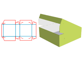 Cardboard Flip Box