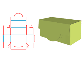 Lock Clamshell Box