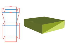 Cardboard Flip Box