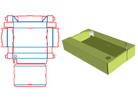 Double-sided flip box