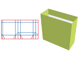 Paper bag packaging structure design