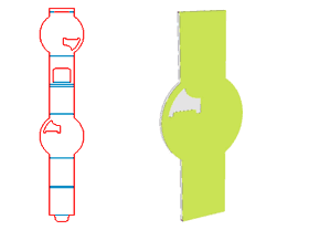 Special-shaped envelope design