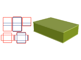 Flip hand box