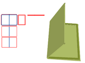Flip-on manual box