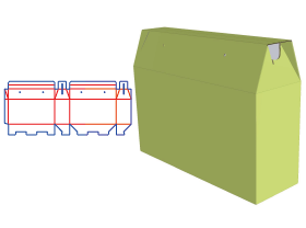 Lock Bottom Packing box