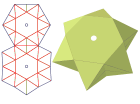 Hexagonal Star Packing Box