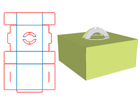 Cake Box，Handle