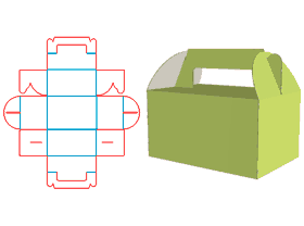 Hand-held box design