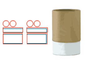 Paper cans