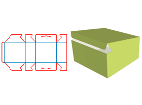 Cardboard Flip Box