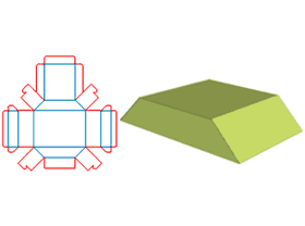 Hetero-shaped cartons