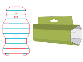 Special-shaped cardboard box