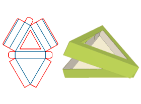 Triangular box
