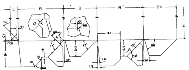self lock end box structure