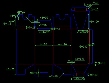 wine box structural design