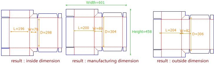 Outer Size - Difference caused by these modes in structural design