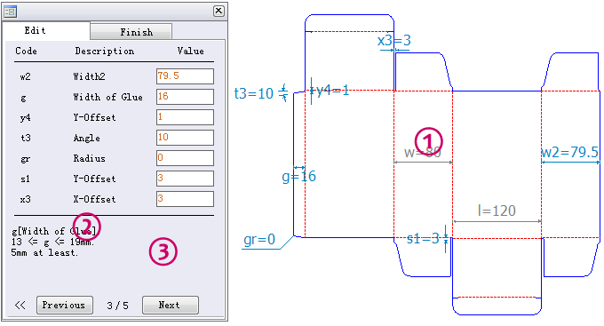 Operational logic - Default formula and check condition of parameter